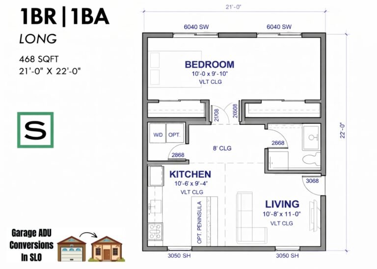 1 car garage conversion